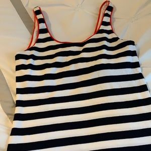 Banana Republic striped tank top.